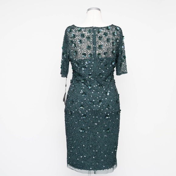 Adrianna Papell - Beaded Cocktail Dress - Picture 5 of 13